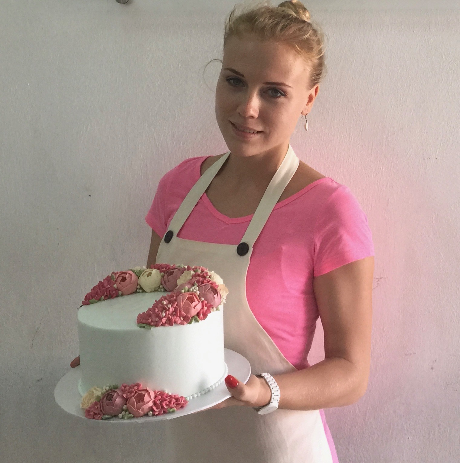 Март 2014 год. Школа «Malaysian Buttercream Flower» Малайзия, Куантан.
